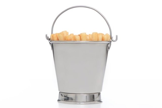 friet emmertje RVS 10cm Cosy&Trendy 483488 friet emmertje RVS 10cm Cosy&Trendy 483488