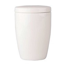 Maastricht Porselein Lux Suikerpot 7 cm Offwhite 517316