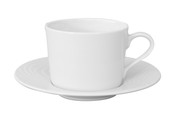 Koffie kop en schotel 24cl reliëf Waves Spal Porselanas 9222177 Koffie kop en schotel 24cl reliëf Waves Spal Porselanas 9222177