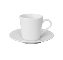 Espresso kop en schotel 10cl reliÃ«f Waves Spal Porselanas 9222176