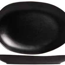 Bord 35x25cm zwart Cosy&Trendy Vongola 026289