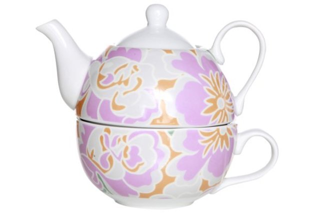 Tea for one Theepot paars Cosy&Trendy 4986618