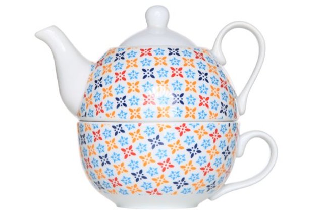 Tea for one Theepot bloem Cosy&Trendy 2286415 Tea for one Theepot bloem Cosy&Trendy 2286415