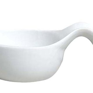 Schaal wit 23,5cm lepelvorm Cosy&Trendy E213022