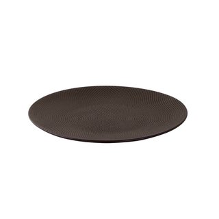 Palmer Dots Bord 22,5cm donker Grijs 530111