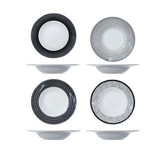 Pastabord met zwarte rand 27,5cm Cosy&Trendy  9125604