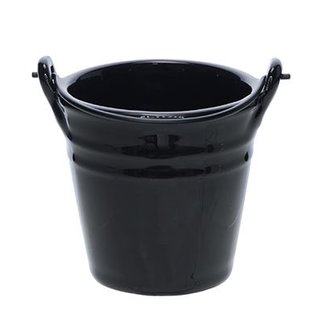 Emmertje zwart aardewerk D8,5cm 9428109