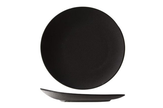 Bord 27cm Elevated Cosy&Trendy Blackstone Zwart 5437127 Bord 27cm Elevated Cosy&Trendy Blackstone Zwart 5437127