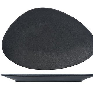 Bord 21x14cm Triangle Cosy&Trendy Blackstone Zwart 5437421