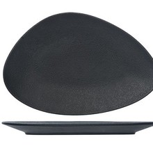 Bord 29x19cm Triangle Cosy&Trendy Blackstone Zwart 5437429