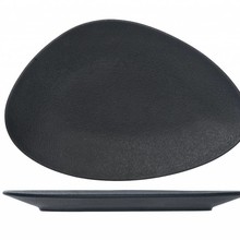 Bord 33x22,5cm Triangle Cosy&Trendy Blackstone Zwart 5437433
