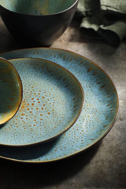 Palmer Lotus Bord diep 21cm Turquoise 531018 Palmer Lotus Bord diep 21cm Turquoise 531018