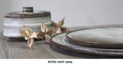 Bord 21cm Retro light Stoneware 619390 Bord 21cm Retro light Stoneware 619390