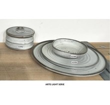 Bord 21cm Retro light Stoneware 619390