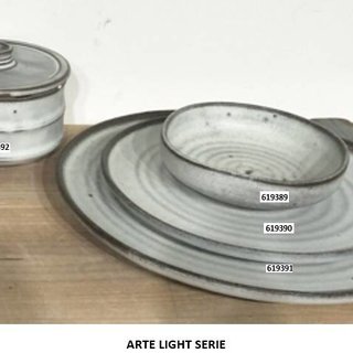 Bord 27cm Retro light Stoneware 619391