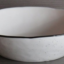 Bord diep 22cm  Papillon Black Pepper 619904