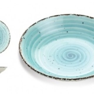 Bord diep 20cm Blauw Gural Ent 617421