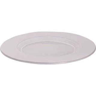 Bord Palmer Ecogres Plano 23 x 2 cm Wit Stoneware - 531701