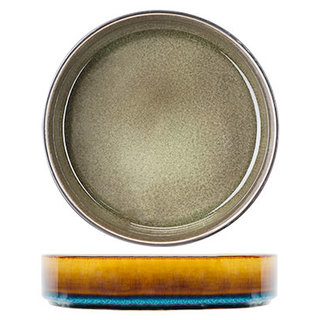 Cosy & Trendy Quintana Green Diep bord D19,5XH5,2CM - 3948120