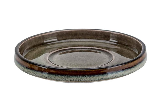 Cosy & Trendy Quintana Green Espresso Ondertas D12cm - 3948112 Cosy & Trendy Quintana Green Espresso Ondertas D12cm - 3948112