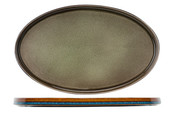 Cosy & Trendy Quintana Green Plat bord 35,5X23,5CM Ovaal - 3948036 Cosy & Trendy Quintana Green Plat bord 35,5X23,5CM Ovaal - 3948036