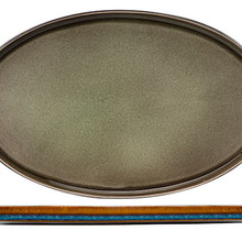 Cosy & Trendy Quintana Green Plat bord 35,5X23,5CM Ovaal - 3948036