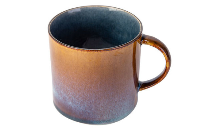 Cosy & Trendy Quintana Blue Beker D9XH9,4CM 45CL - 2936009 Cosy & Trendy Quintana Blue Beker D9XH9,4CM 45CL - 2936009