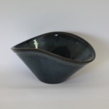 Prato Darkblue oval bowl 20.5x18.5H9.0cm - 614566