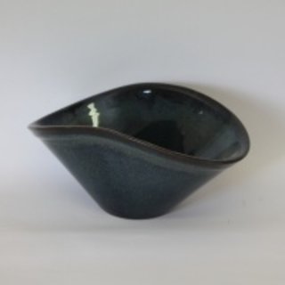 Prato Darkblue oval bowl 20.5x18.5H9.0cm - 614566