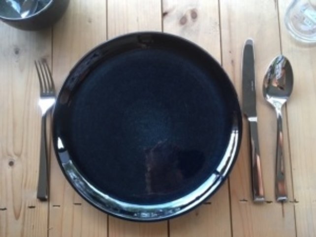 Prato Darkblue bord rond coupe 27cm - 616525 Prato Darkblue bord rond coupe 27cm - 616525