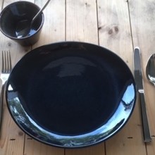 Prato Darkblue bord ovaal 29.5x25.5cm - 616526