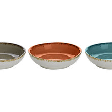 Cosy & Trendy Brisbane aperopotje 3 ass D9,5XH2,7 CM (Blauw - Grijs - Oranje) 1480905