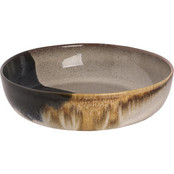 Palmer Aquarel Bord diep 22 cm Beige Blauw 531821 Palmer Aquarel Bord diep 22 cm Beige Blauw 531821