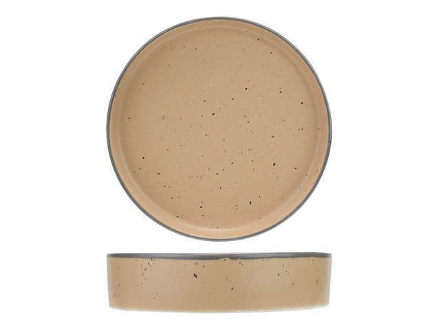 Cosy & Trendy Copenhague Dark Sand Diep bord 21x5cm 6821121 Cosy & Trendy Copenhague Dark Sand Diep bord 21x5cm 6821121