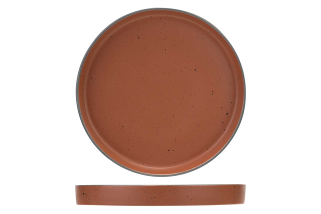 Cosy & Trendy Copenhague Red Clay Dessertbord 21cm 7821021 Cosy & Trendy Copenhague Red Clay Dessertbord 21cm 7821021