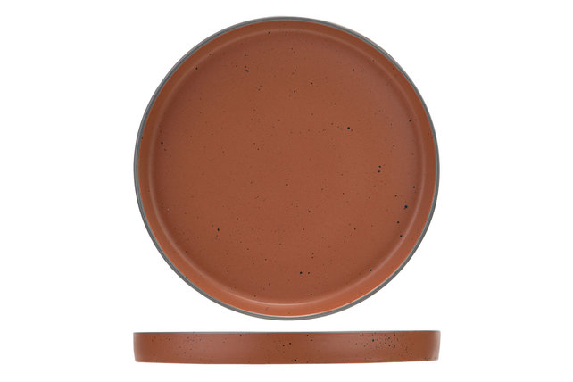 Cosy & Trendy Copenhague Red Clay Plat bord 25cm 7821025 Cosy & Trendy Copenhague Red Clay Plat bord 25cm 7821025