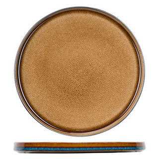 Cosy & Trendy Quintana amber Plat bord D27,5cm - 5950028