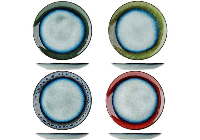 Cosy & Trendy Jamiro plat bord D23,5CM 4 ass 8240235 Cosy & Trendy Jamiro plat bord D23,5CM 4 ass 8240235