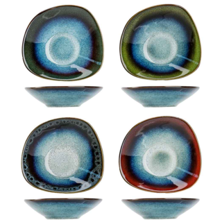 Cosy & Trendy Jamiro Mix Schaal 18X16XH4,5CM 4 ass Driehoekig 8240180