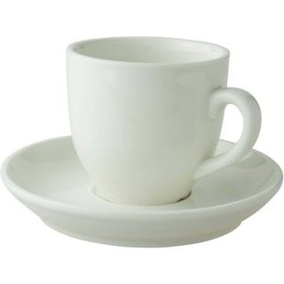 Palmer Robusta koffie kop 14cl en schotel 129280