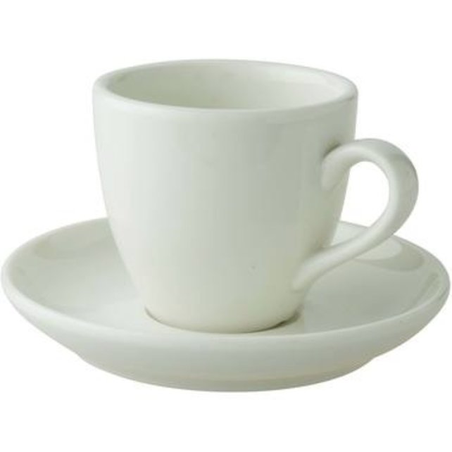 Palmer Robusta Espresso kop 8cl en schotel 129279 Palmer Robusta Espresso kop 8cl en schotel 129279