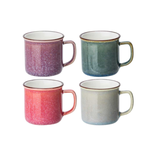 Cosy & Trendy Sara Mini Beker D5XH5CM 6CL (Pink - Purple - Greige - Petrol) 5603005