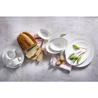Serviesset Palmer White Delight Coupe 18 delig (6 personen)