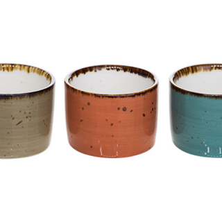 Cosy & Trendy Brisbane aperopotje 3 ass 5,8X4,2CM (Blauw - Grijs - Oranje) 1480606