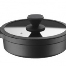 Pintinox Pro Kookpot + glazen deksel 28XH8,5cm - 4,3L 603567