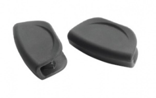 Siliconen handvaten zwart 616344