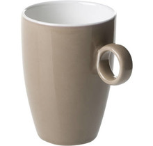 Beker 23cl Bruin Maastricht Porselein Bart Colour 531428