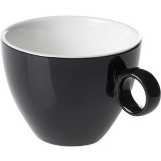 Cappuccinokop 23cl Zwart Maastricht Porselein Bart Colour 531401