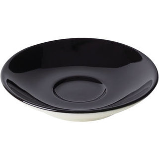 Espressoschotel 11cm Zwart Maastricht Porselein Bart Colour 531366