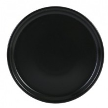 Inspire Asia Black plat bord D325xH20mm mat zwart 617858